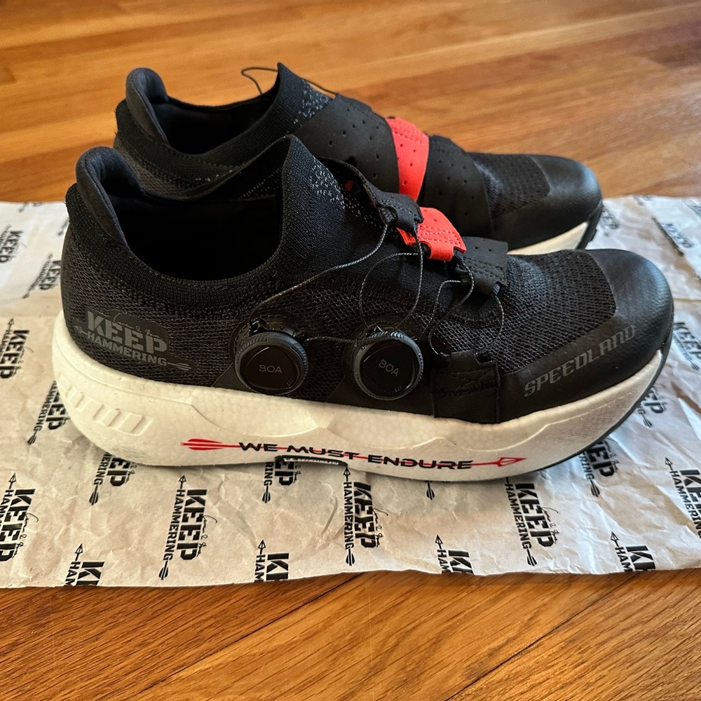Men’s Speedland Cam Hanes “Keep Hammering” Running Shoes.